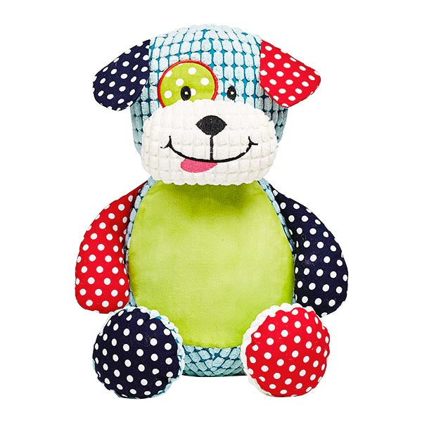 Cubby Harlequin Dog Barkley bone
