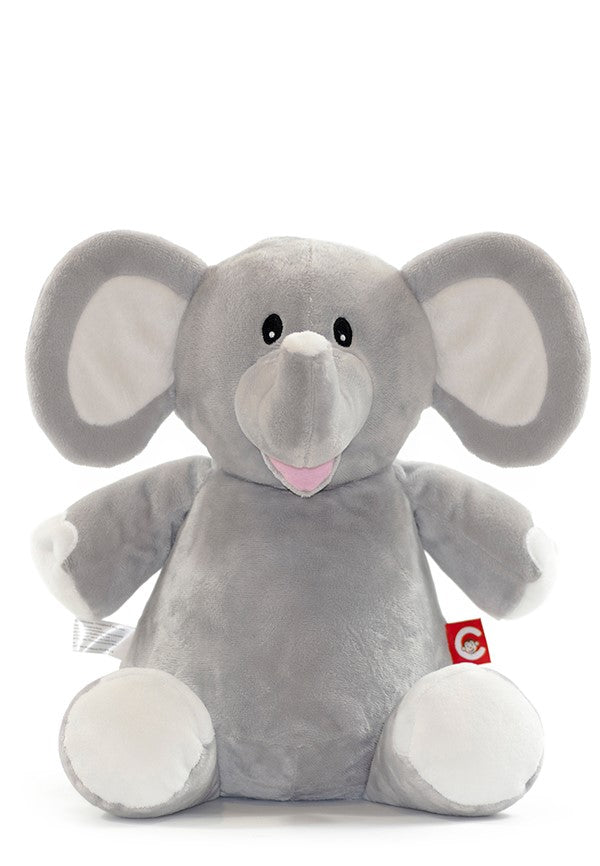 Cubby Elephant and monogram