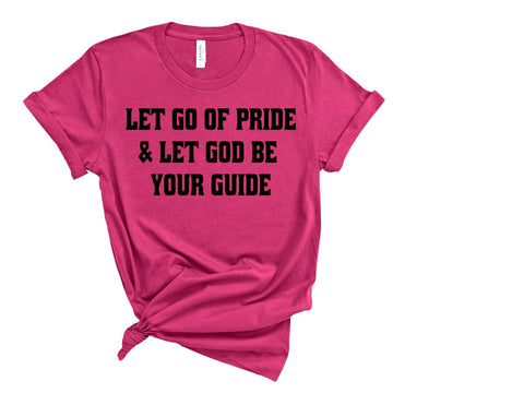 Bella Canvas God Guide Mauve Pink T-shirt