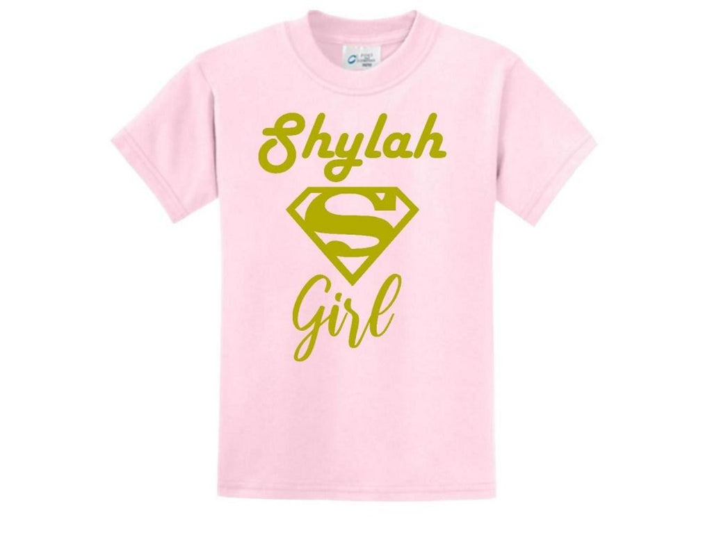 Super Girl Pink Shirt